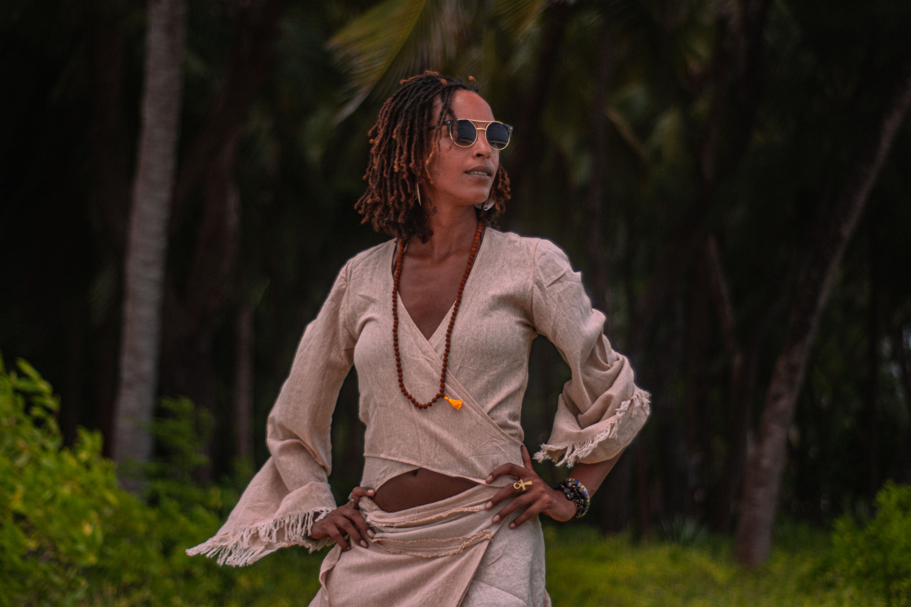 Natural Wrap Top