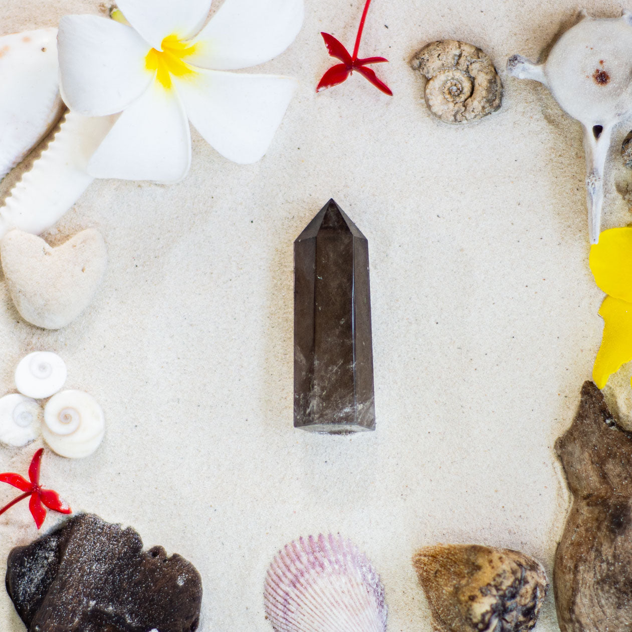 Smoky Quartz Tower