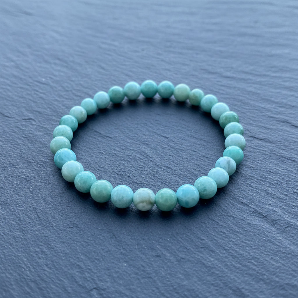 Larimar Natural Crystal 6mm