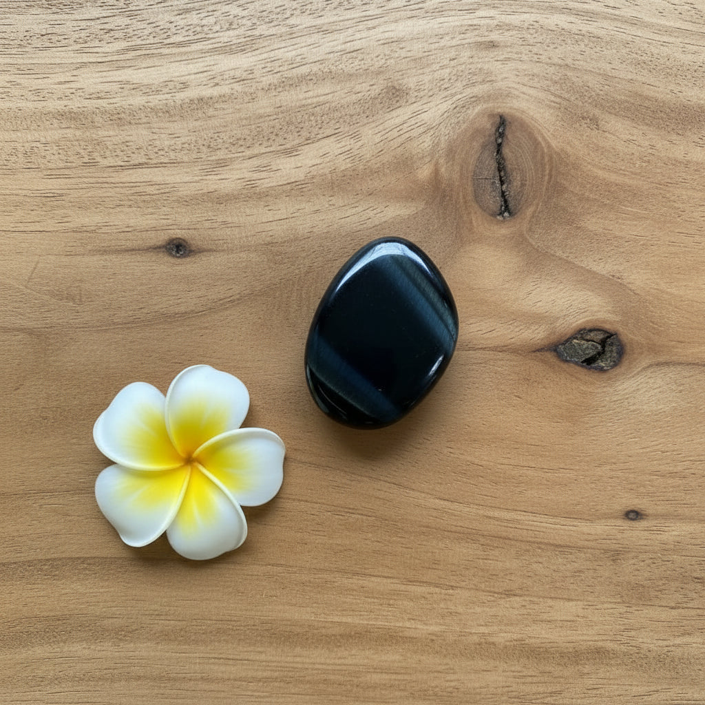 Blue Tiger Eye Oval