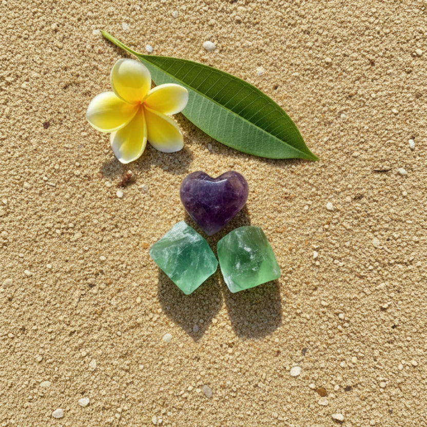 Fluorite Octahedron Tray