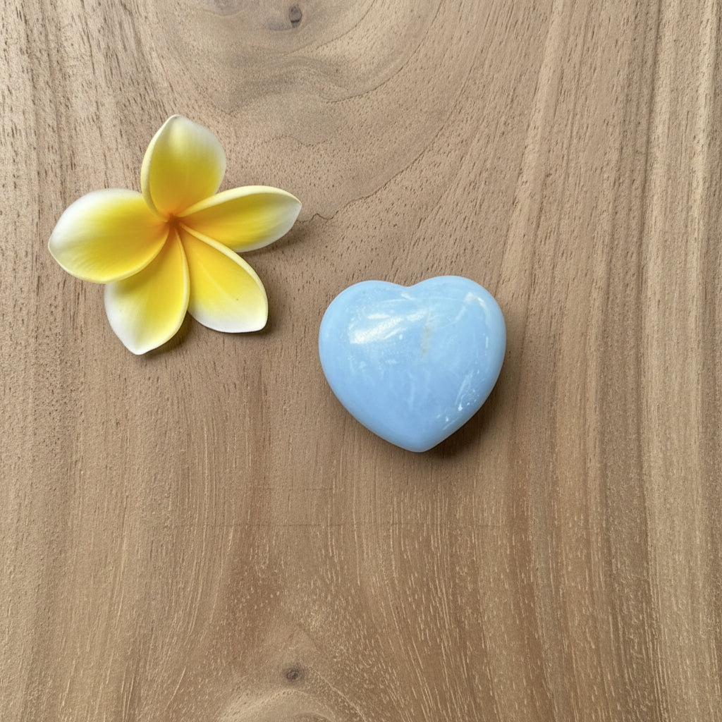 Angelite Heart