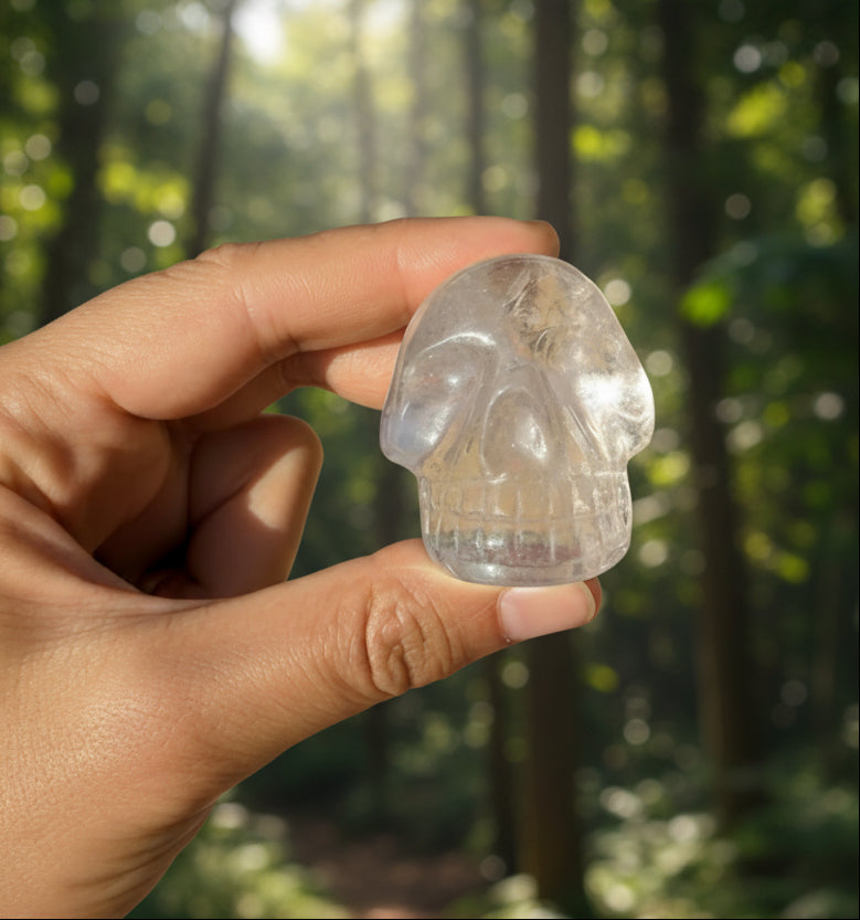 Clear Quartz Skull Small