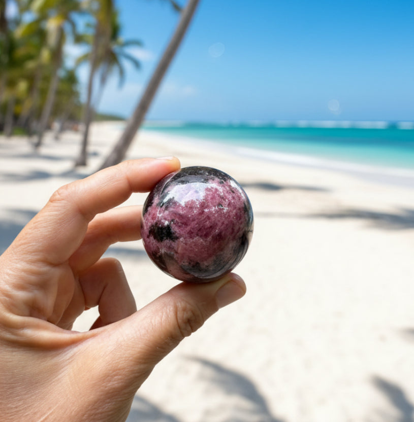 Rhodonite Sphere Medium