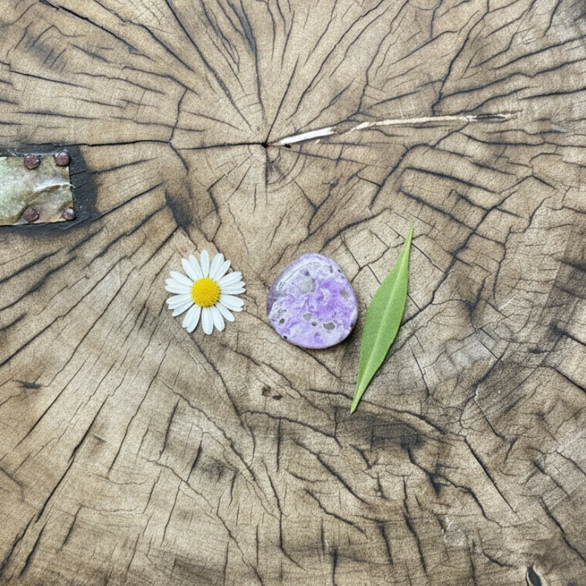 Charoite Palmstone