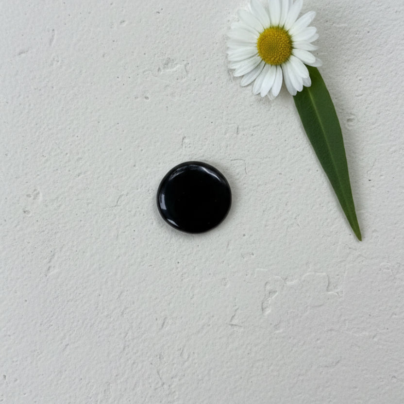 Black Obsidian Palmstone