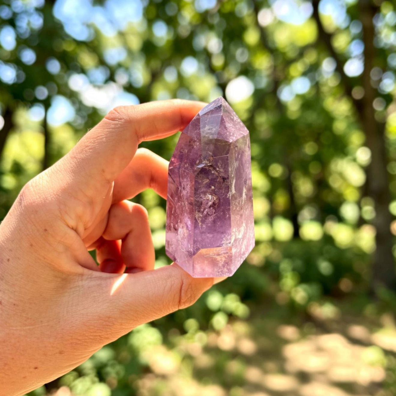Dream Amethyst Chevron Tower