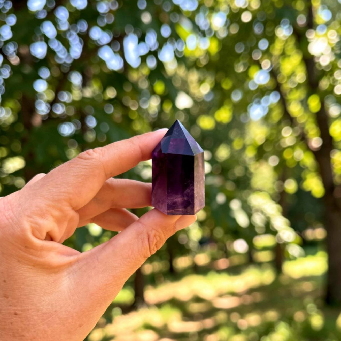 Dream Amethyst Chevron Tower