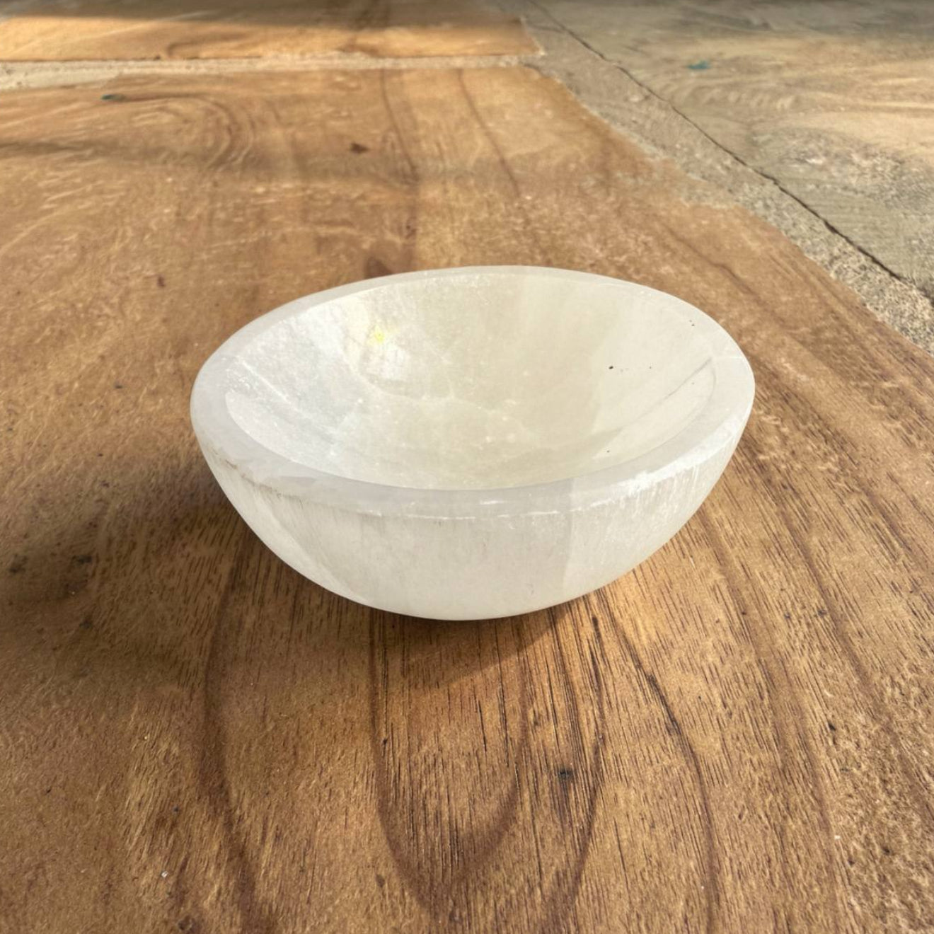 Selenite Bowl