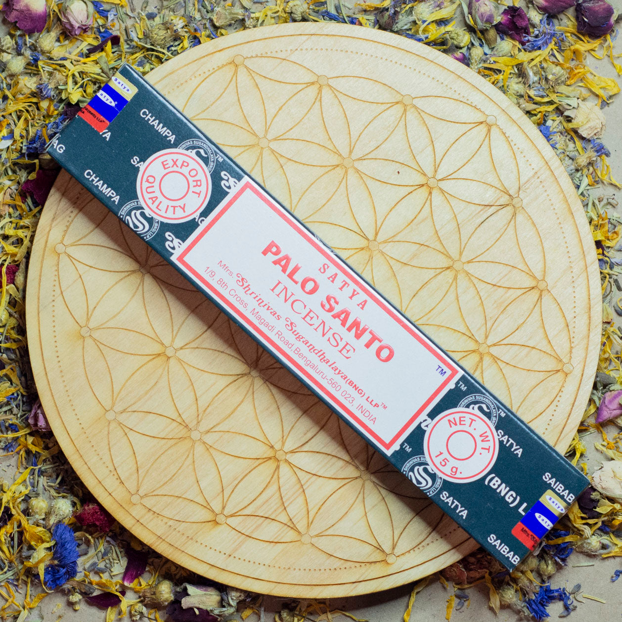 Satya Palo Santo Incense Box