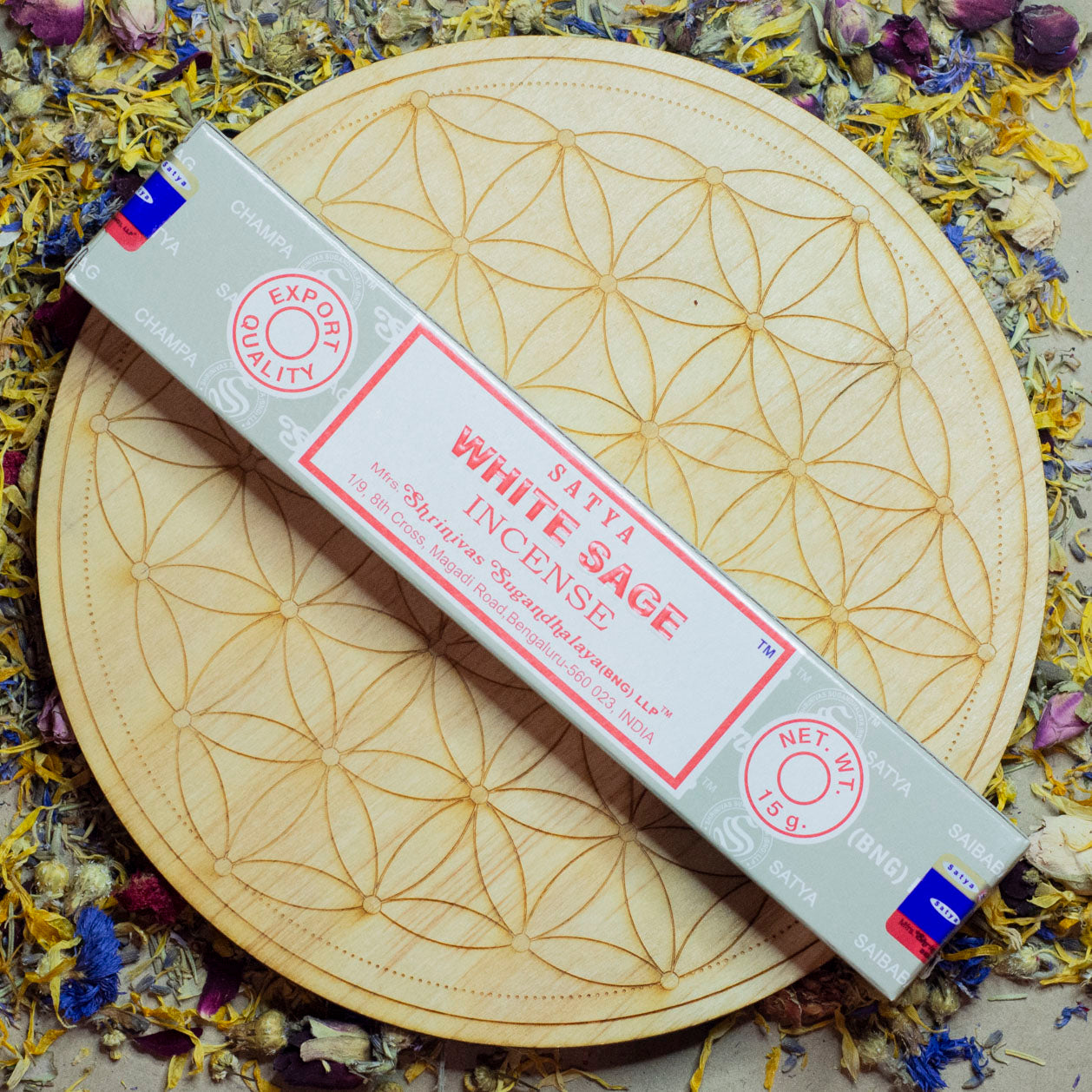 Satya Californian White Sage Incense Box