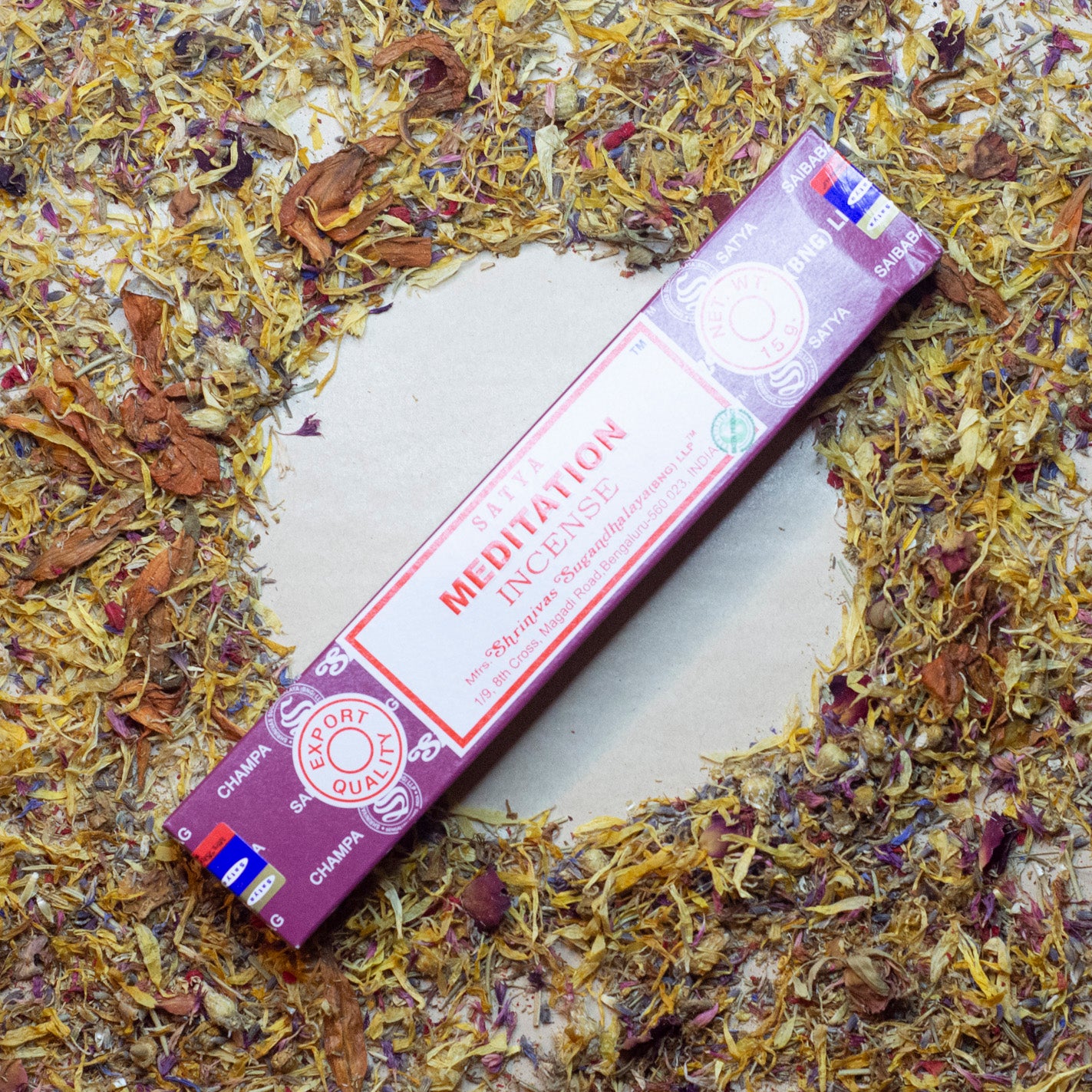 Satya Meditation Incense Box