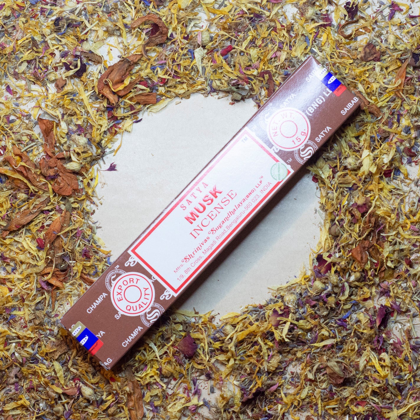 Satya Musk Incense Box