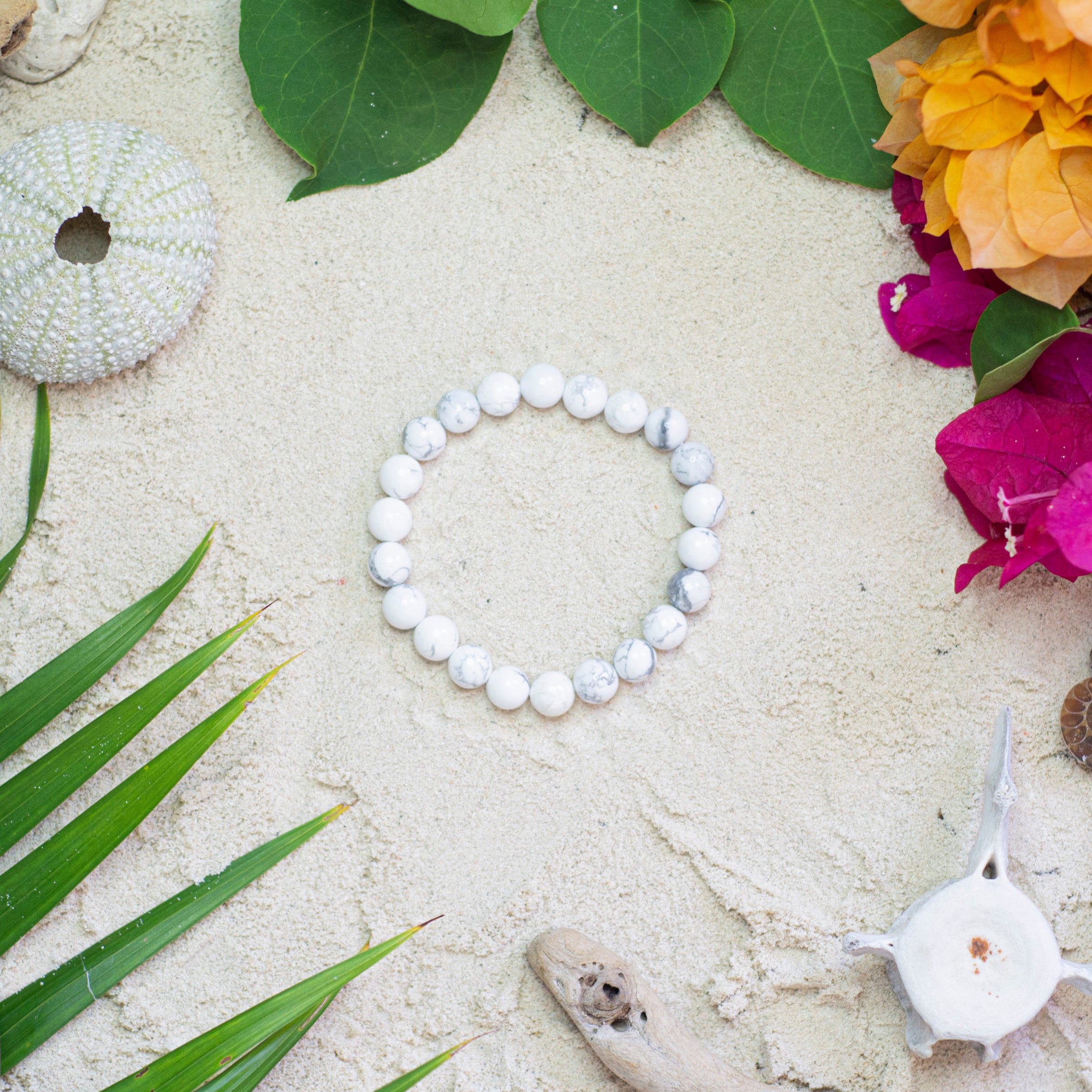 Howlite Bracelet 8mm