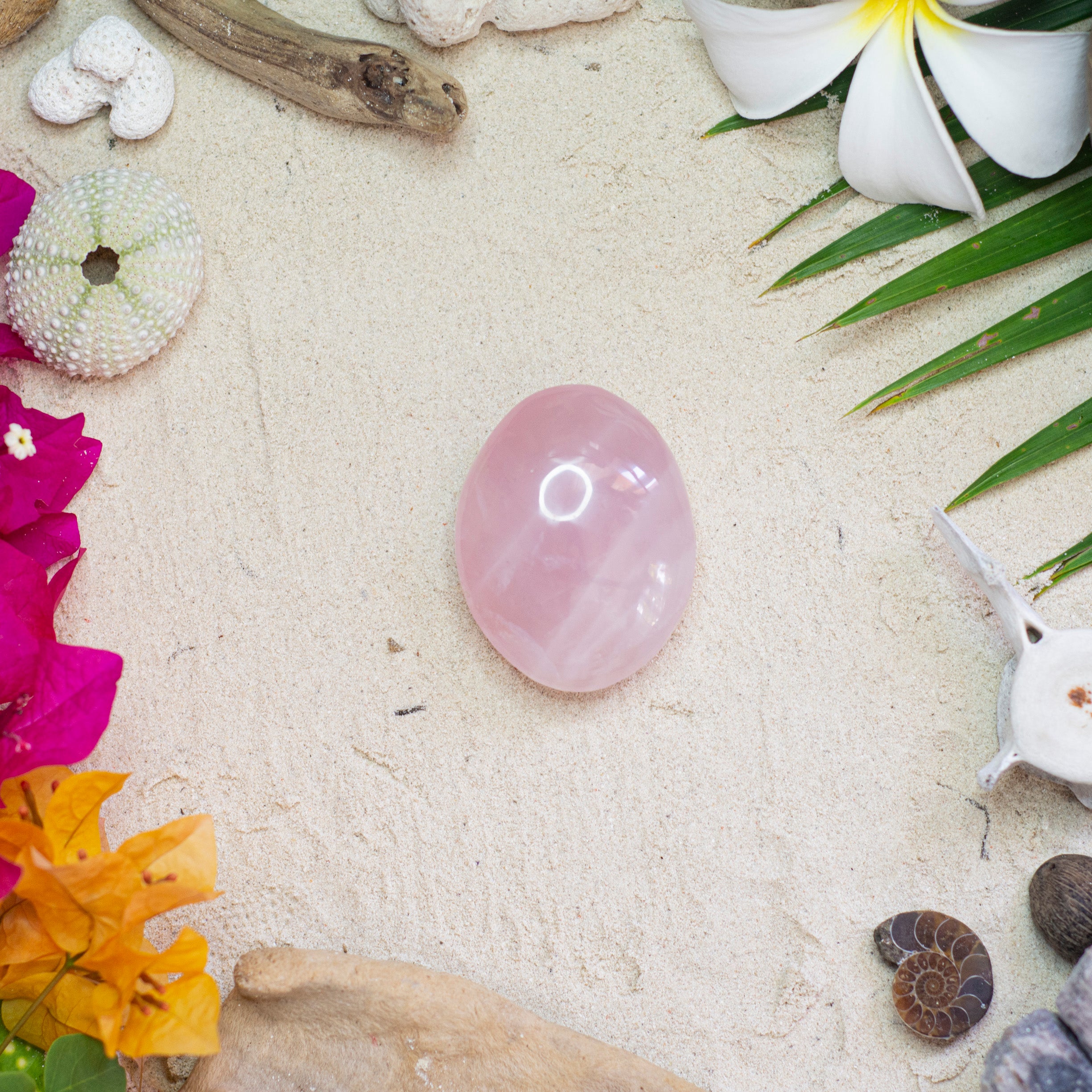 Rose Quartz Palmstone