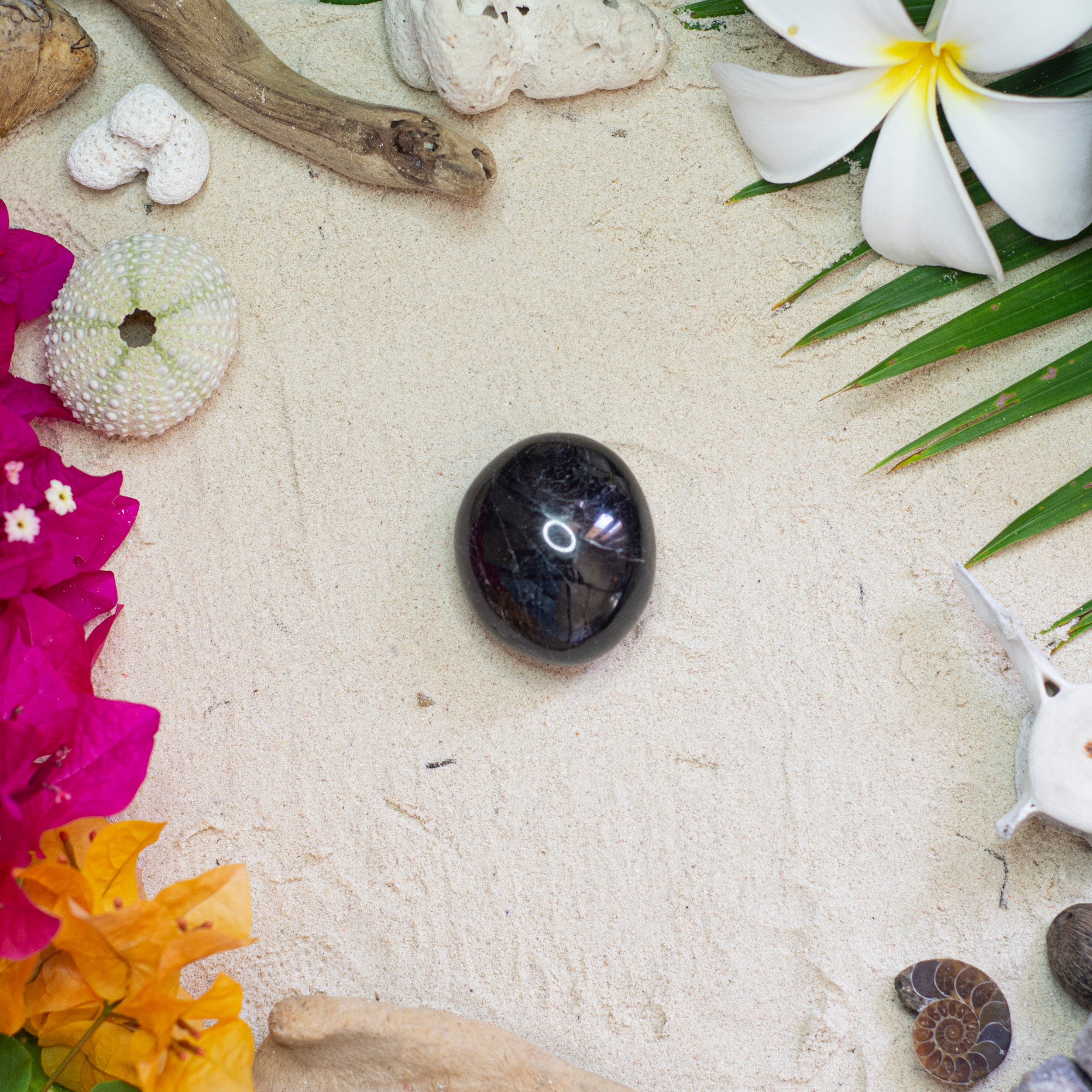 Black Tourmaline Palmstone