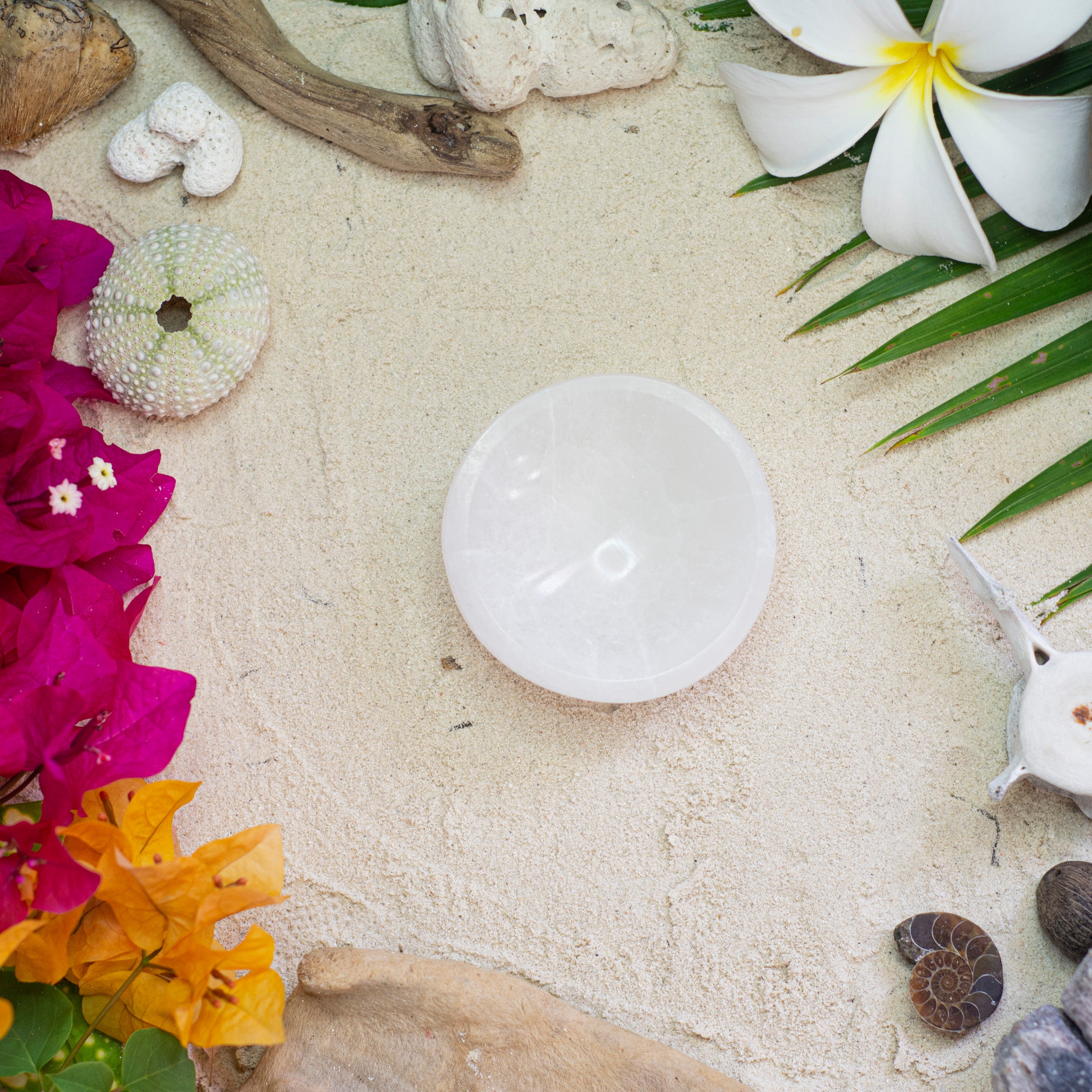 Selenite Bowl 7cm š²š¦