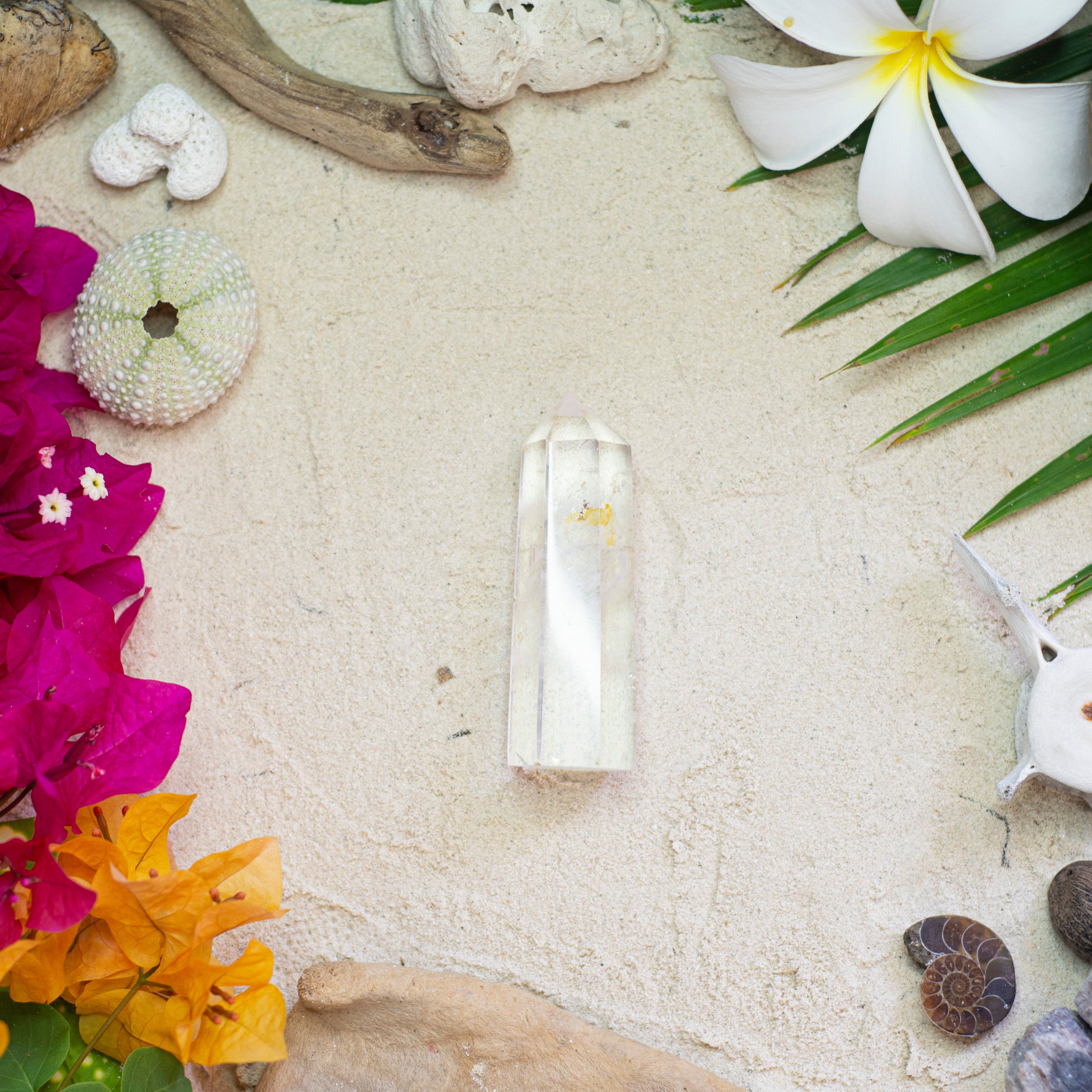 Clear Quartz Tower