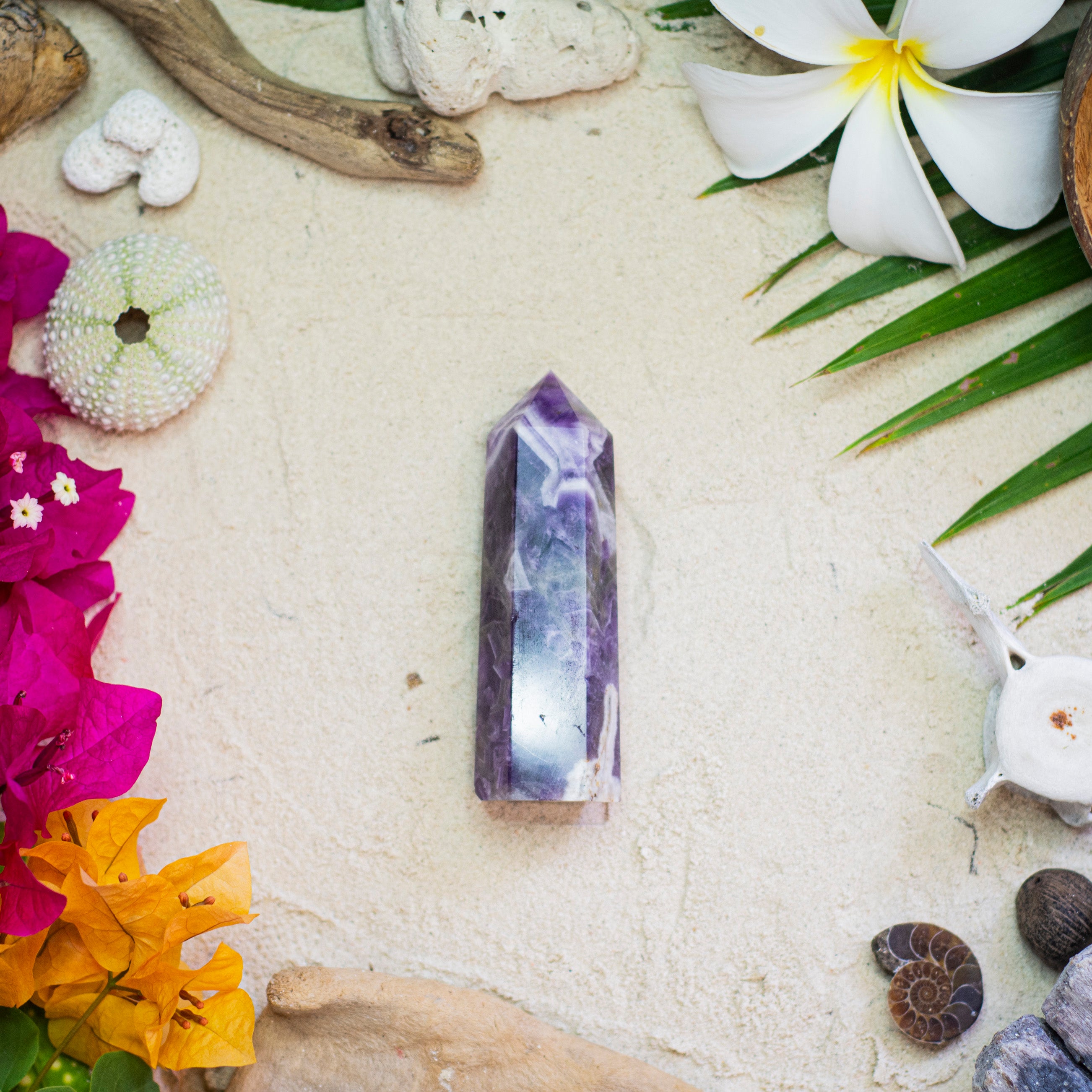 Amethyst Chevron Tower