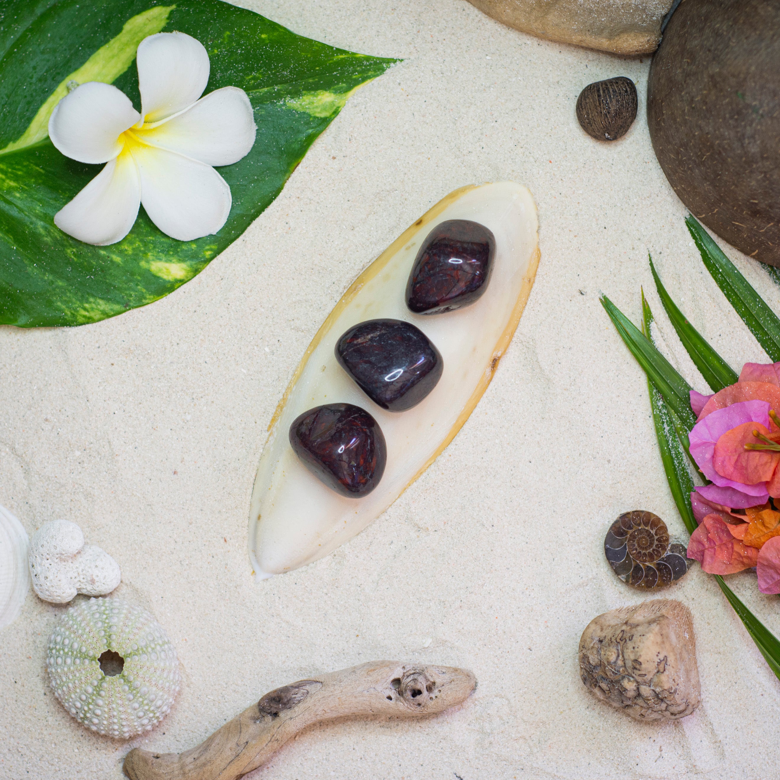 Red Jasper with Hematite
