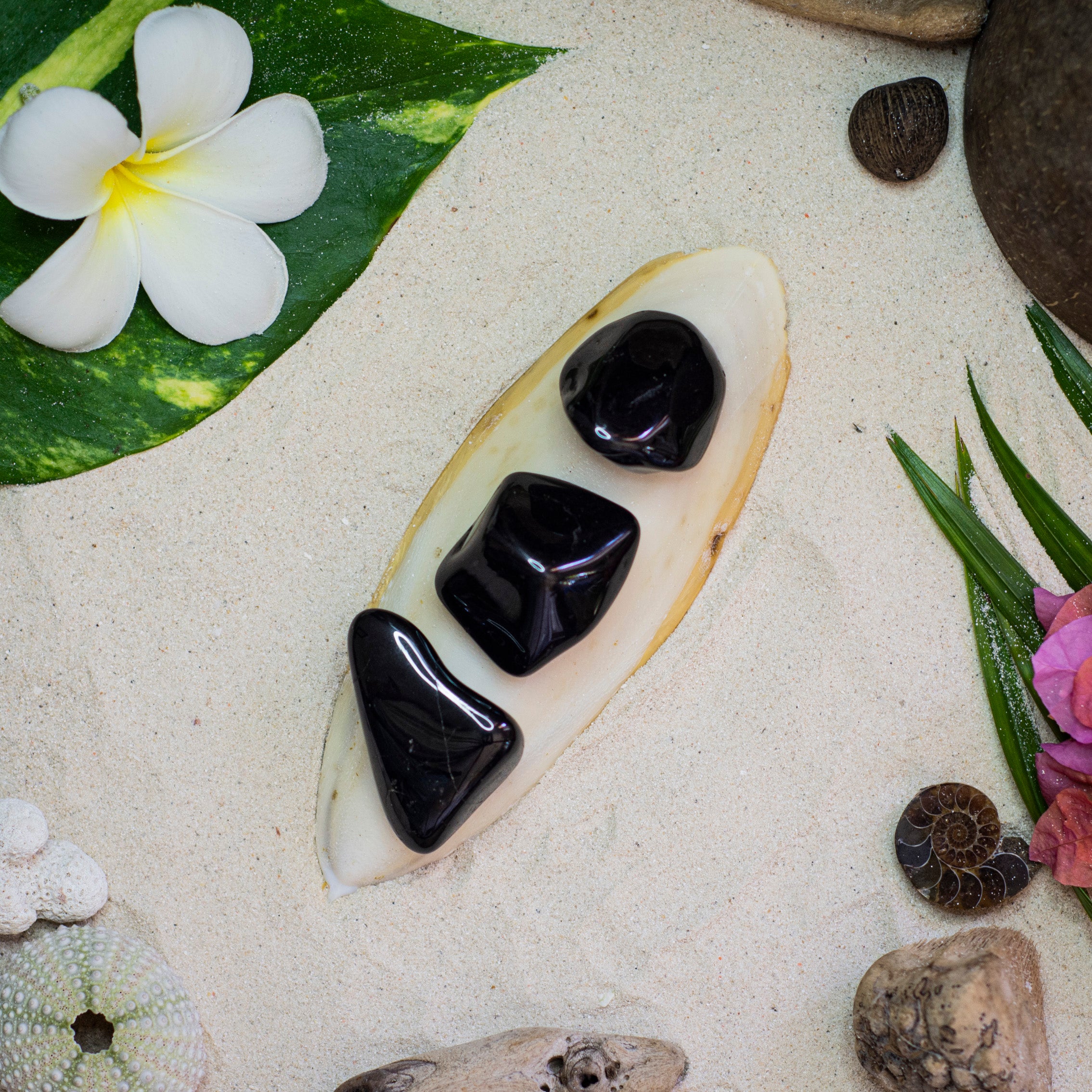 Black Tourmaline Tumble