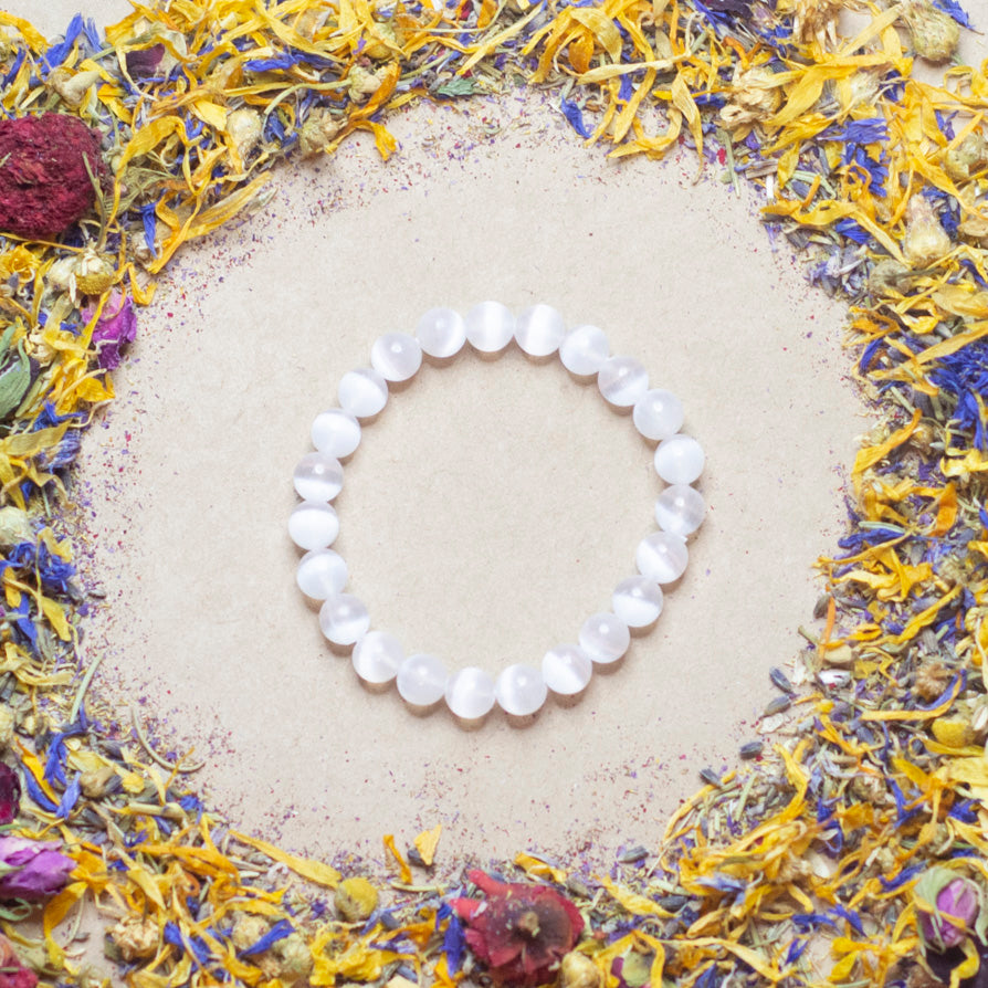 Selenite Bracelet