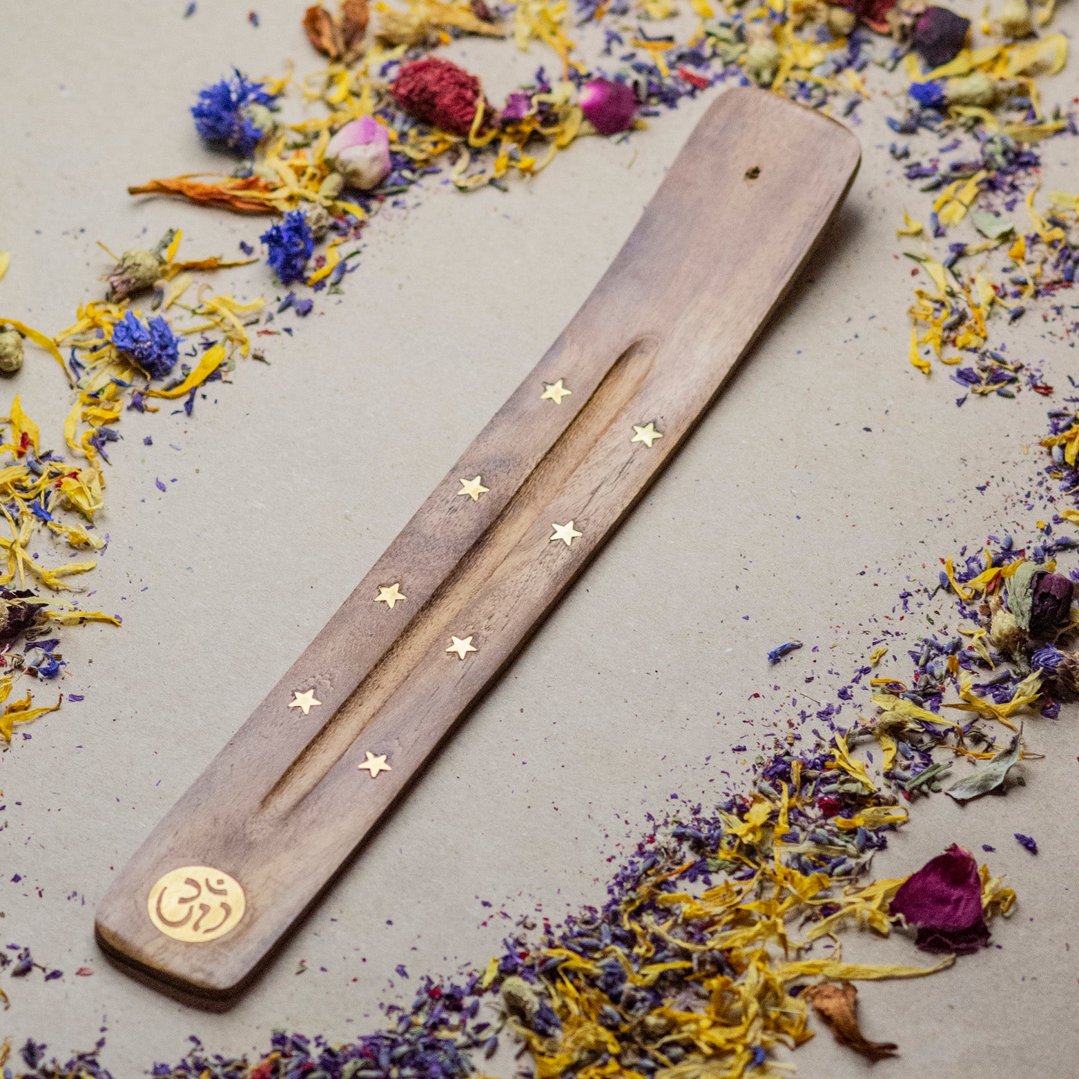 Wooden Incense Holder