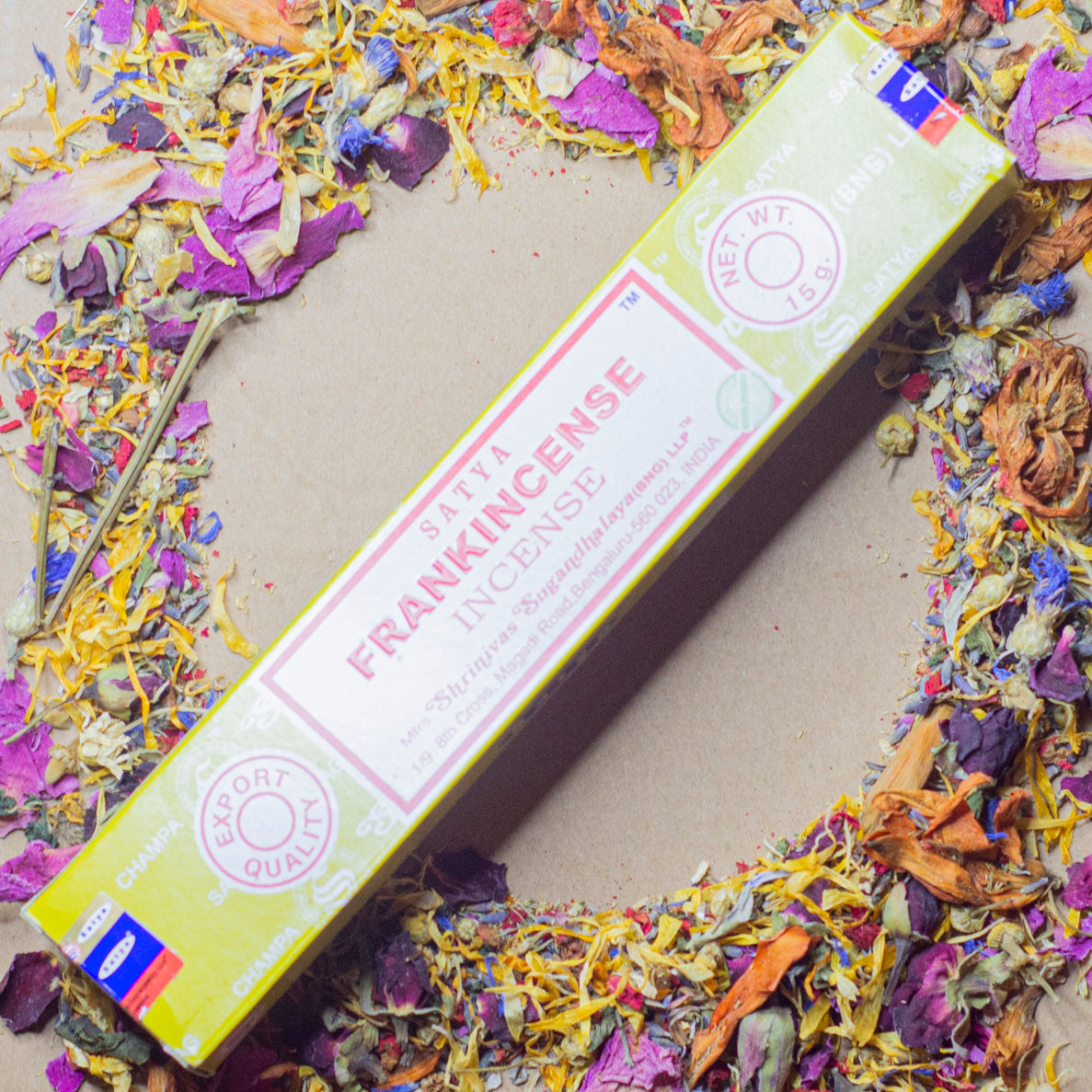 Satya Frankincense Incense Box