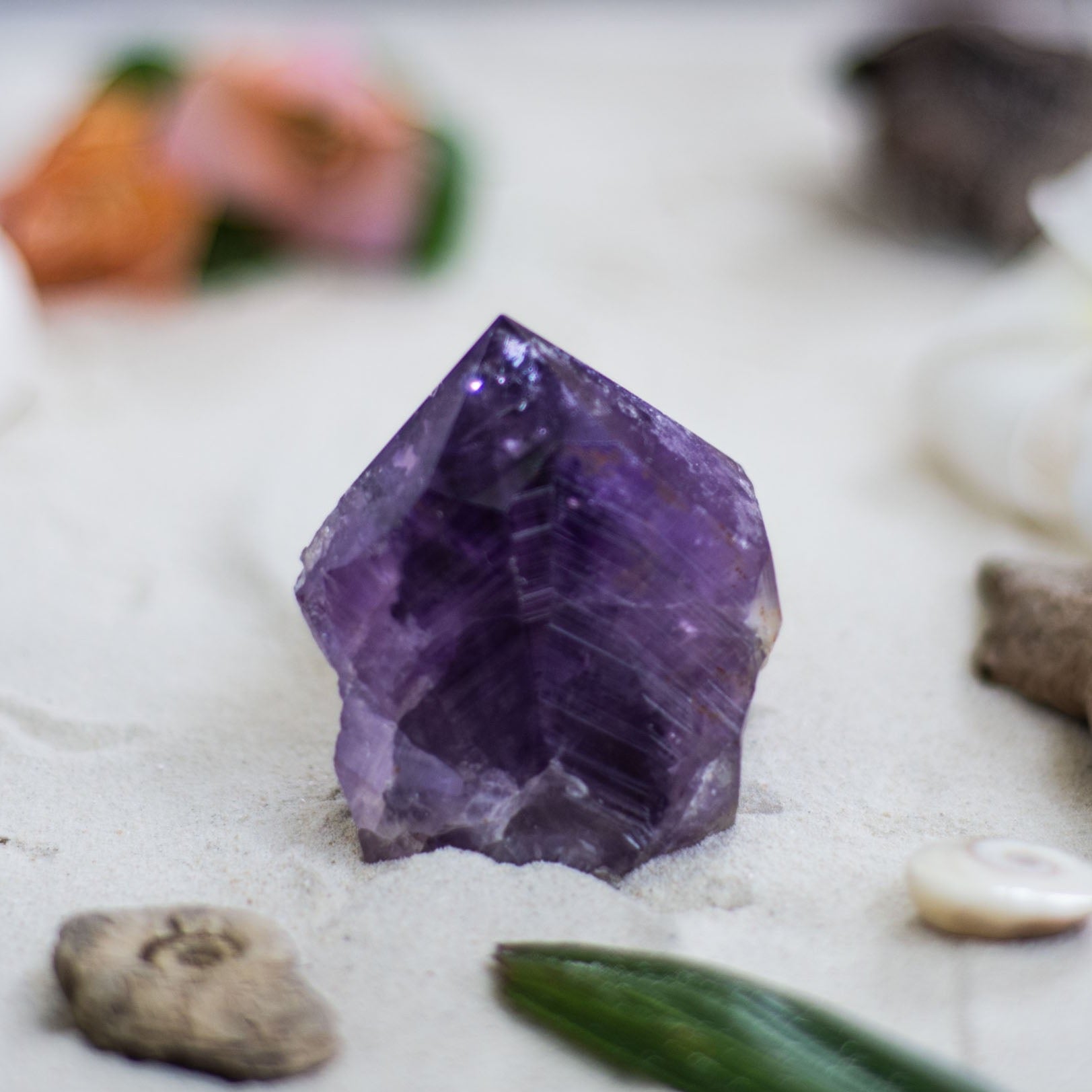 Natural Amethyst Point Congo