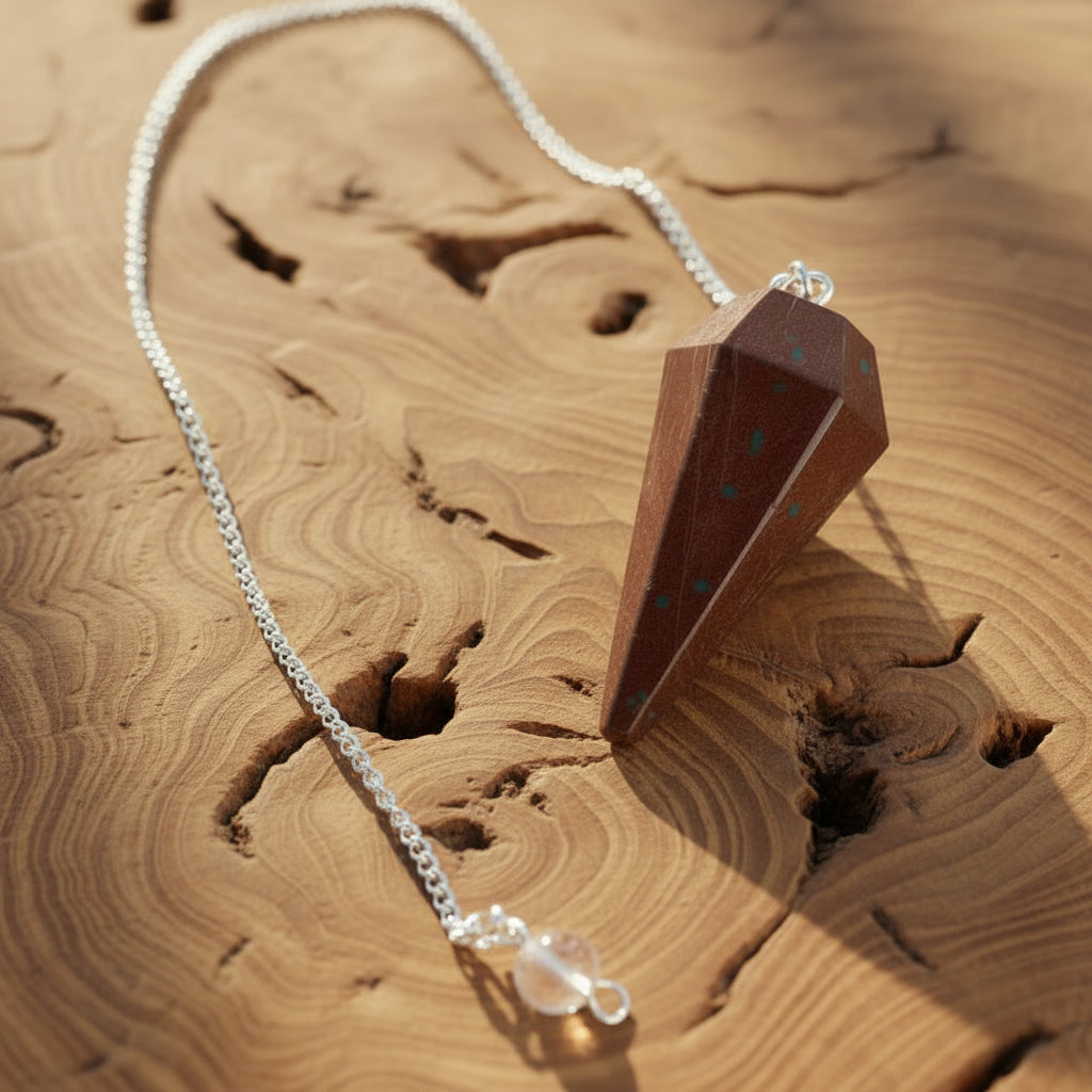 Red Jasper Pendulum