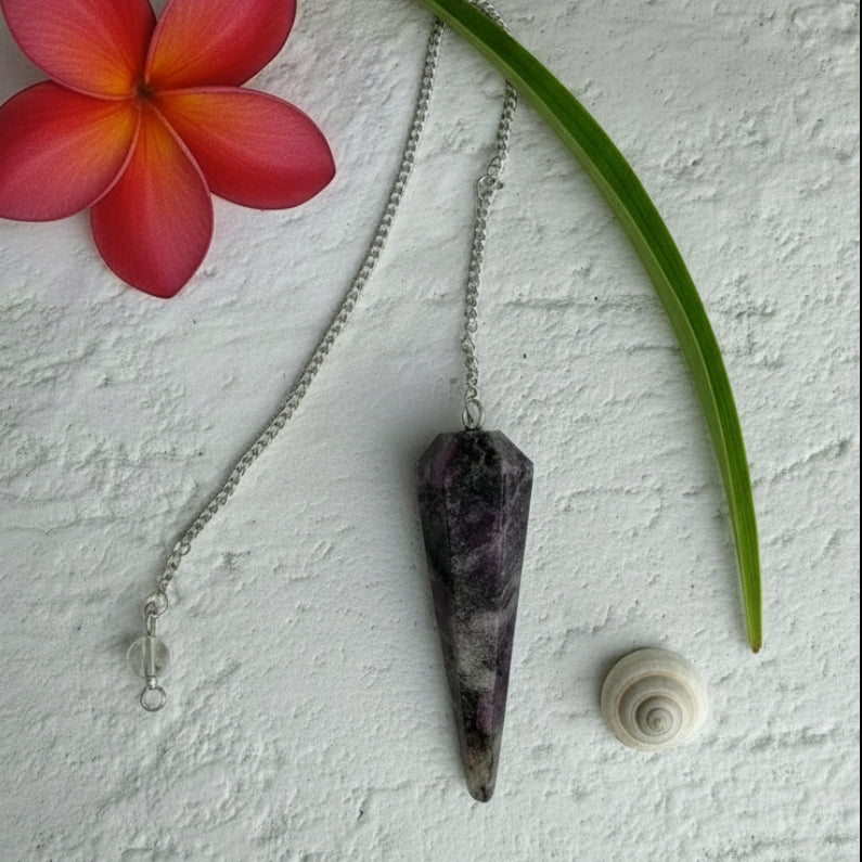 Pink Garnet Pendulum