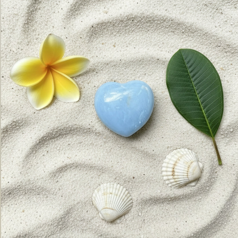 Angelite Heart