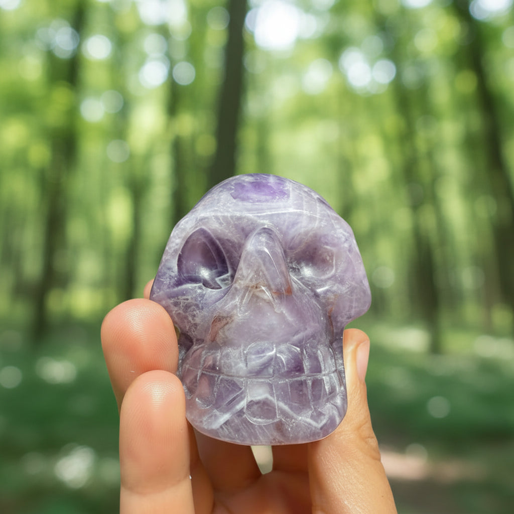 Amethyst Skull Premium