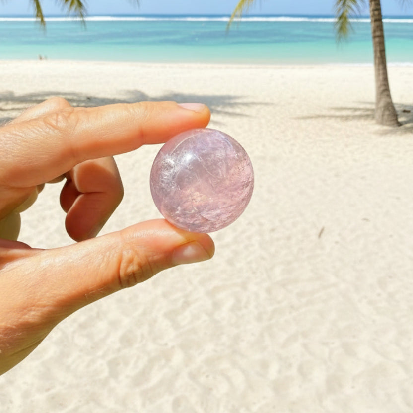 Rose Quartz Sphere Small
