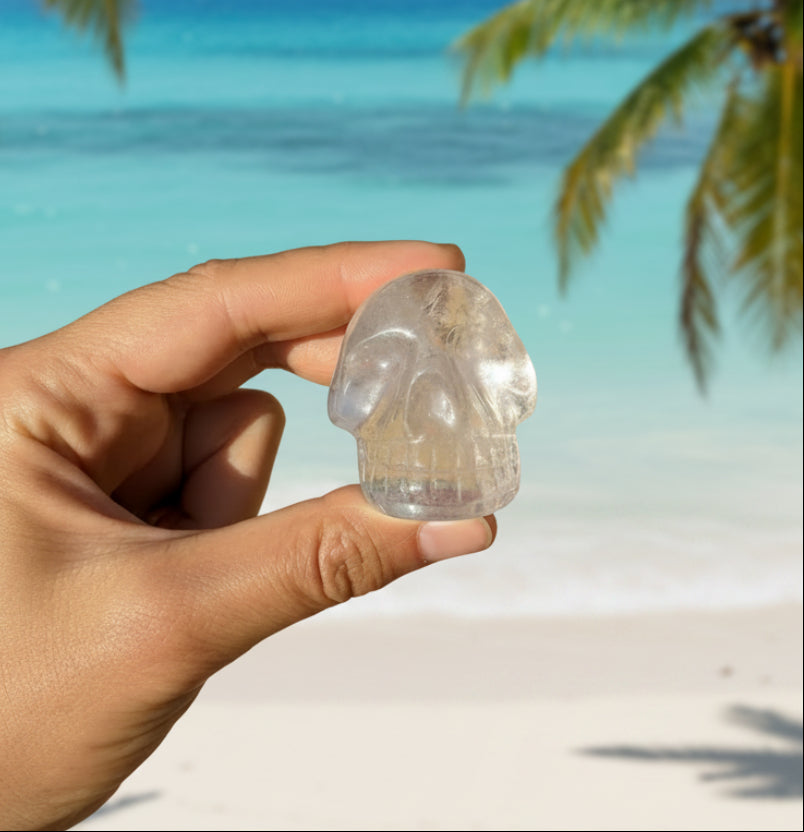 Clear Quartz Skull Small
