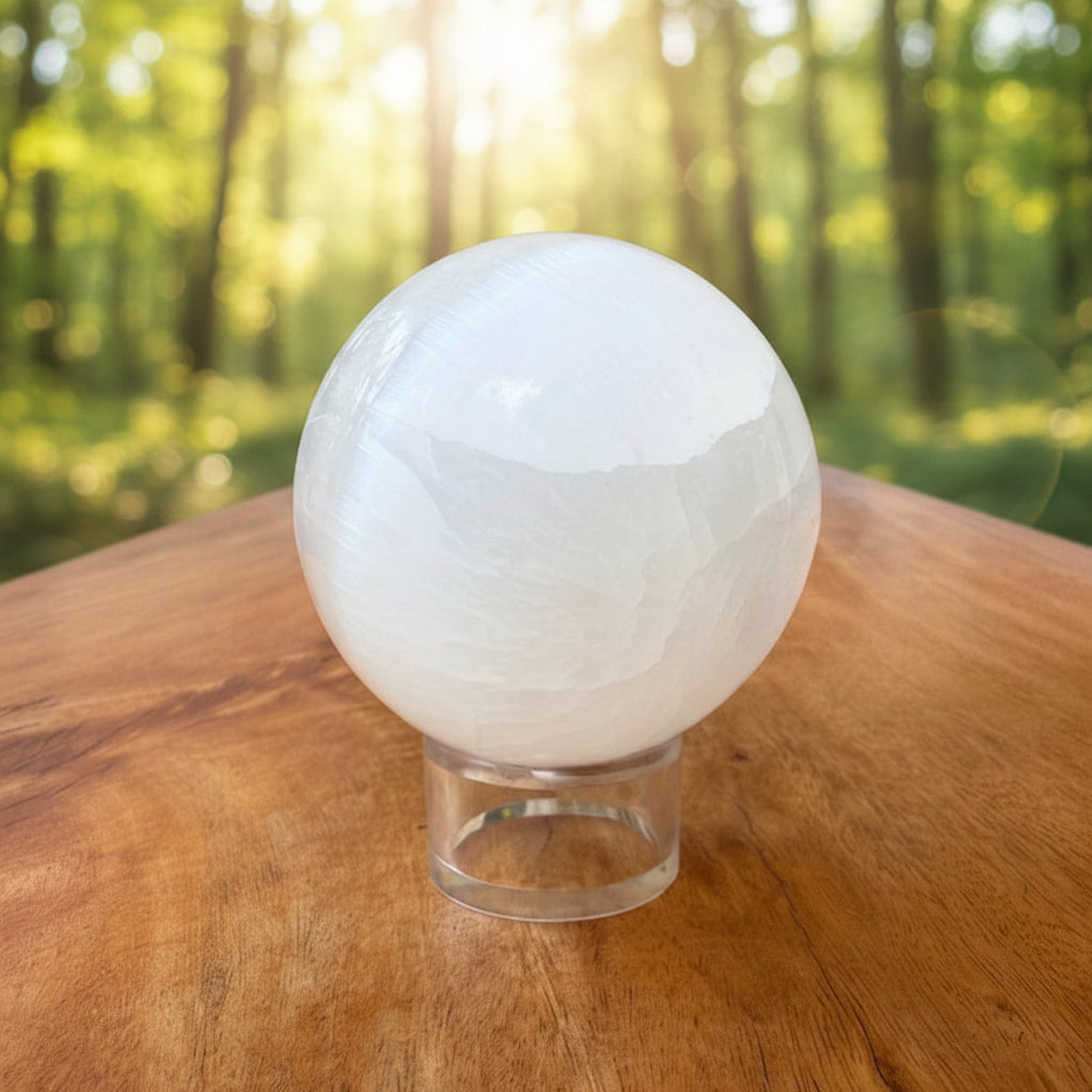 Selenite Sphere