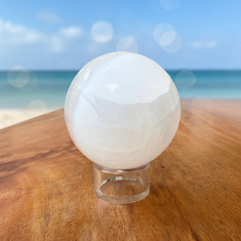 Selenite Sphere