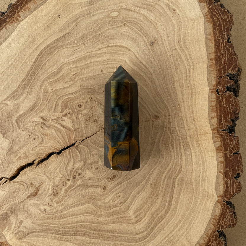 Blue Tiger Eye Tower