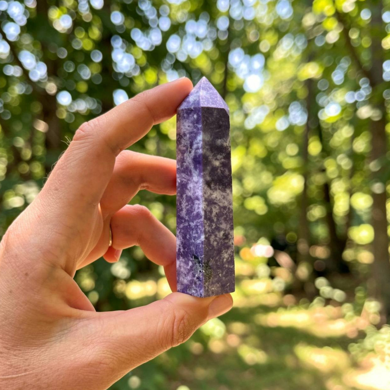 Dream Amethyst Chevron Tower
