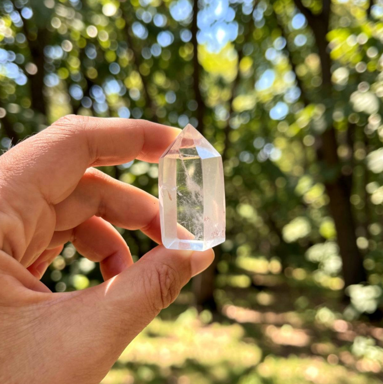 Clear Quartz Tower