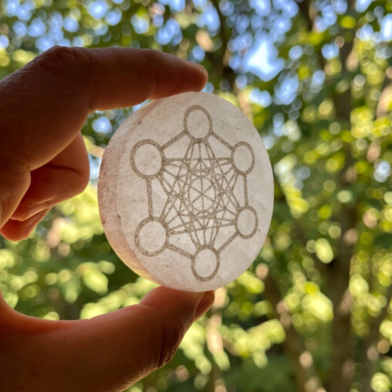 Selenite Metatrons Cube