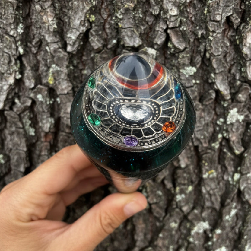 Orgonite Crystal Wand