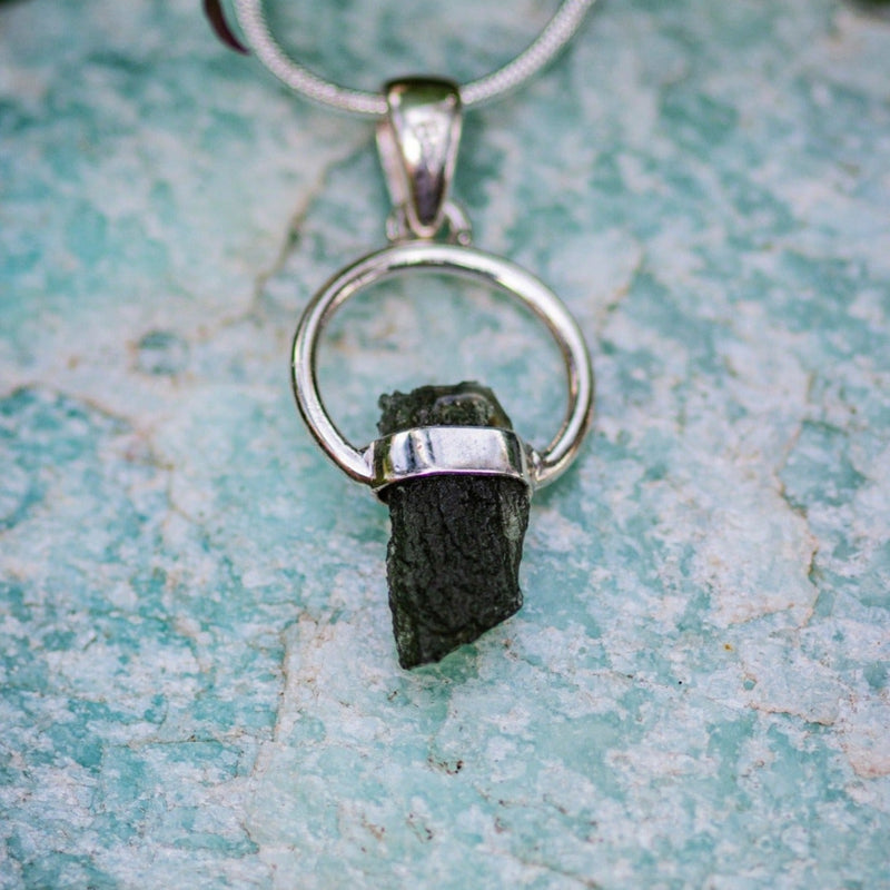 Moldavite Pendant