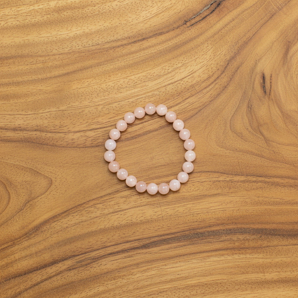 Peach Moonstone Bracelet