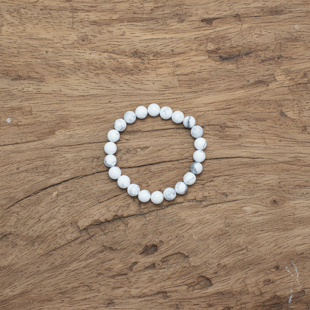 Howlite Bracelet 8mm