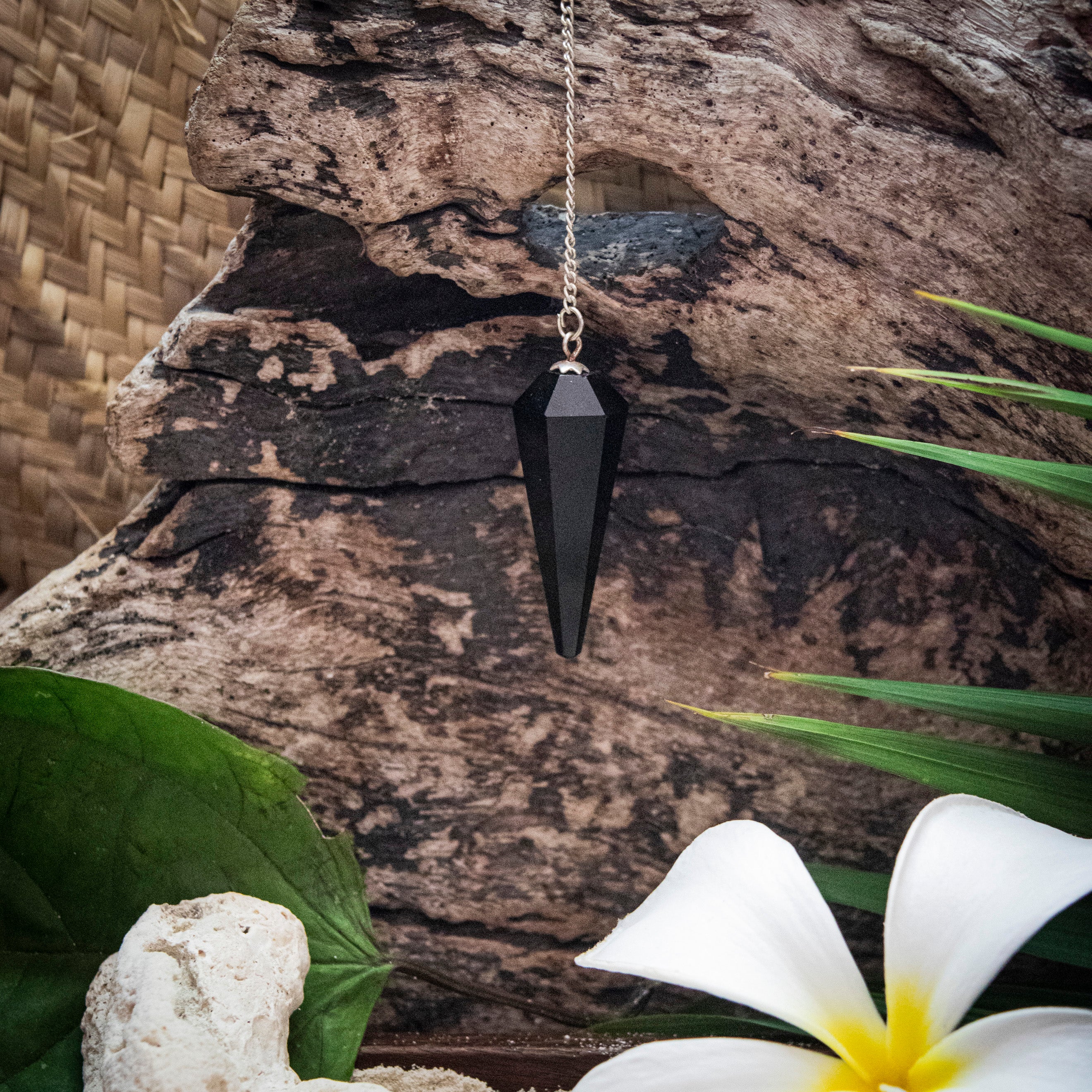 Black Obsidian Pendulum