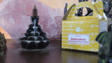 'Smoky Waterfall' Dhoop Cone Incense Burner